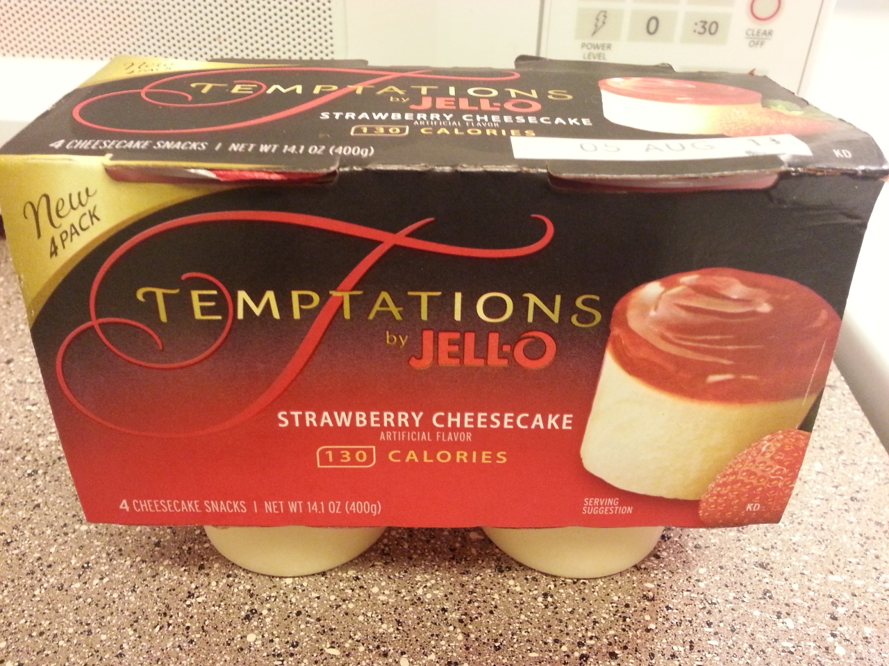 jello temptations strawberry cheesecake